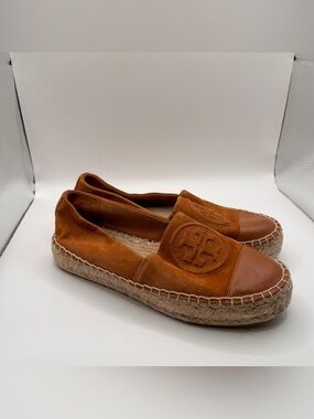 TORY BURCH Benton Platform Espadrille size 6M slip on platform